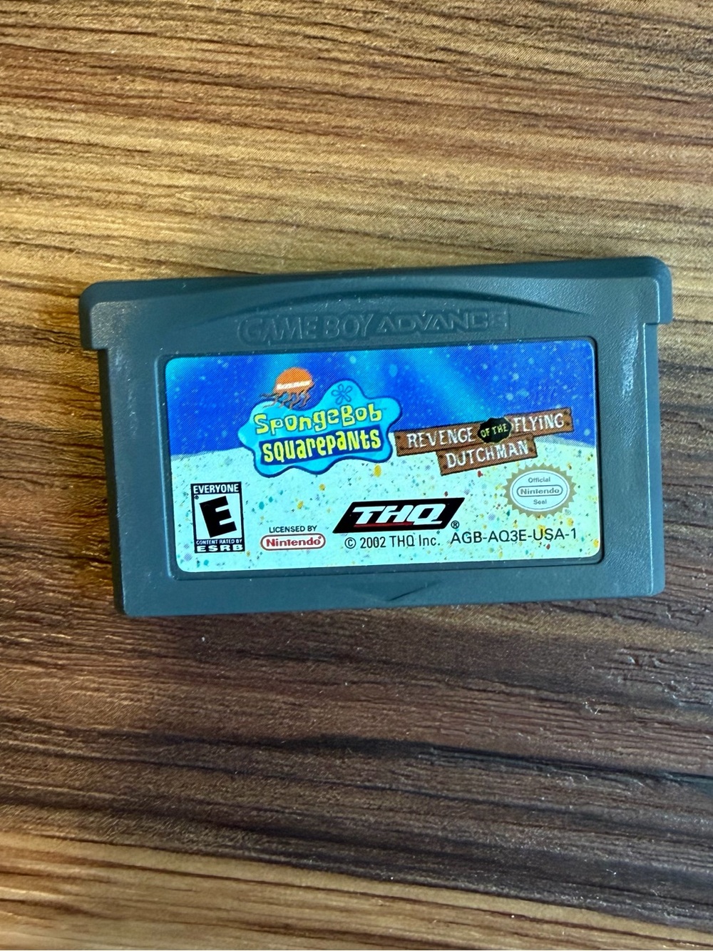 SpongeBob SquarePants Revenge of the Flying Dutchman GBA